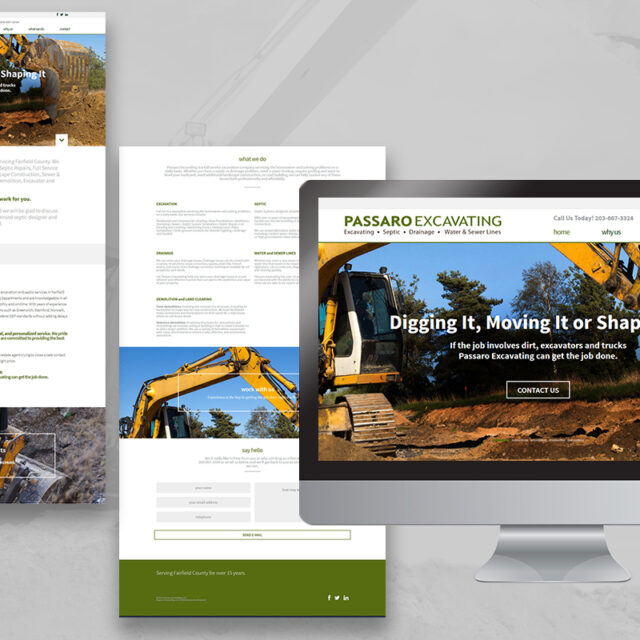 Passaro Excavating – Website